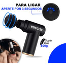 Massageador Pistola Elétrica Profissional Muscular Portátil Aparelho Fisioterapia Corporal, 6 Velocidades 4 Cabeças De Massagem - Micgeek