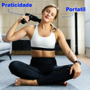 Massageador Pistola Elétrica Profissional Muscular Portátil Aparelho Fisioterapia Corporal, 6 Velocidades 4 Cabeças De Massagem - Micgeek
